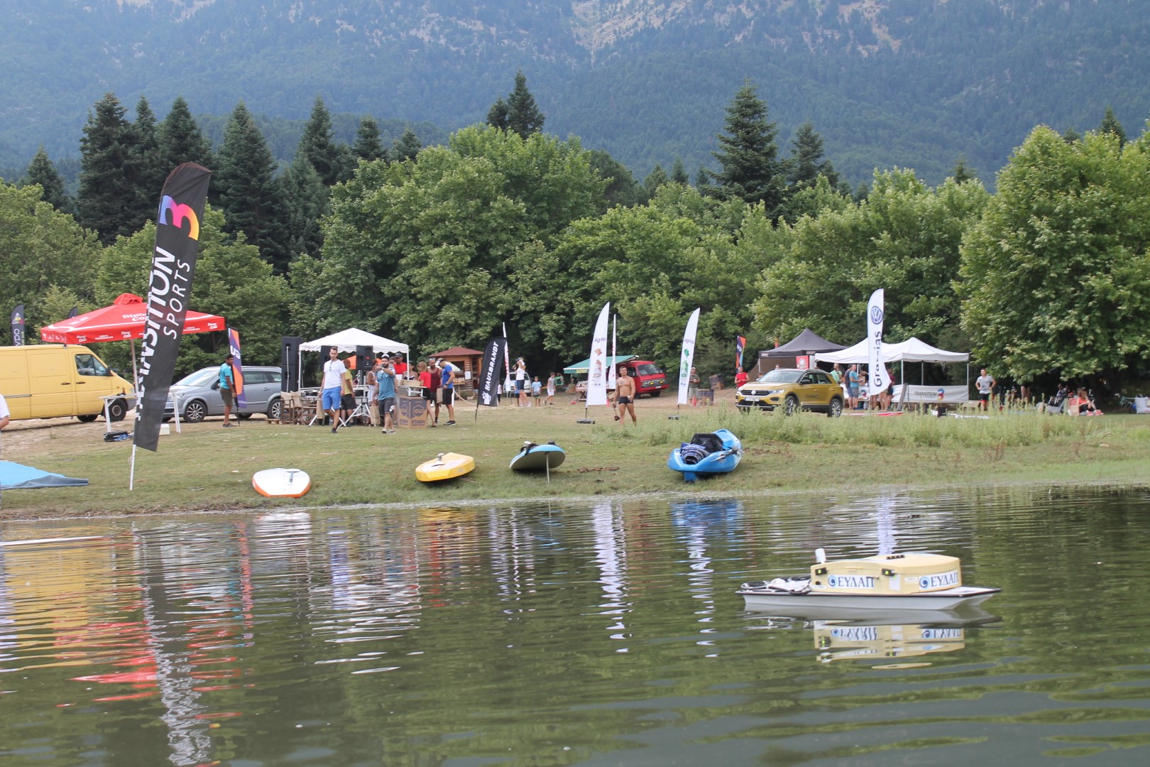 INTCATCH IN TRIATHLON RACE IN LAKE DOXA, 6 JULY 2019