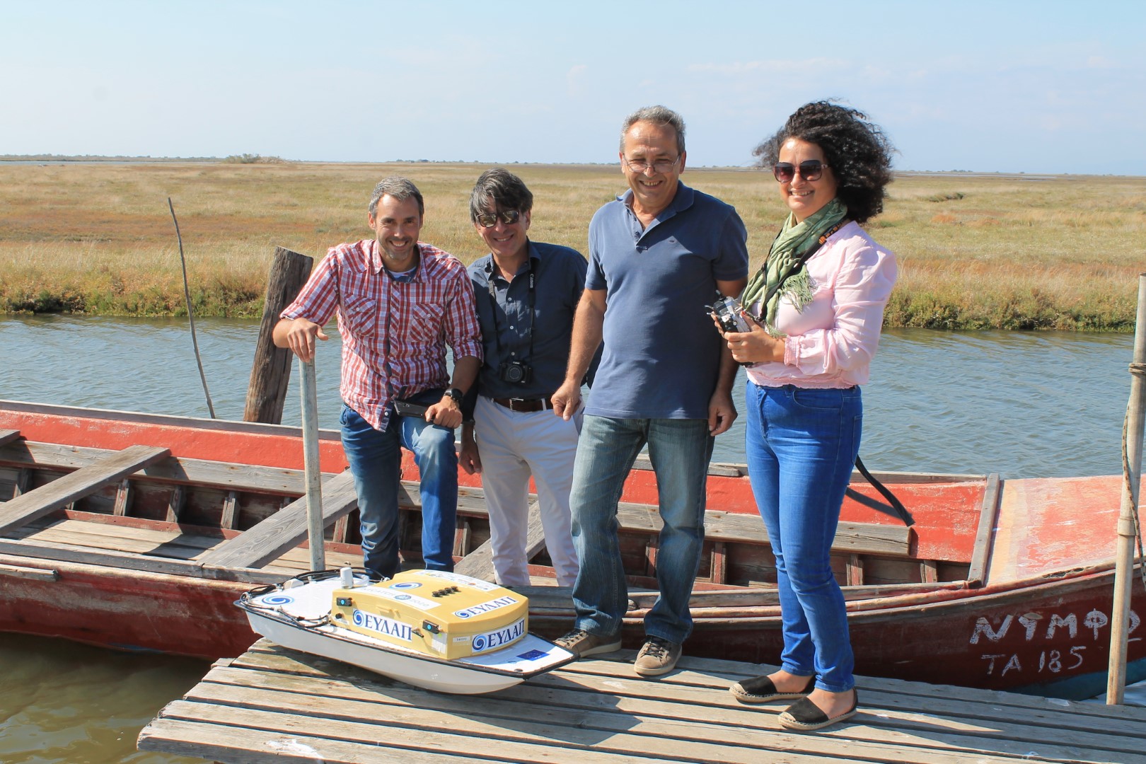 INTCATCH 2020 demonstration in Evros Delta